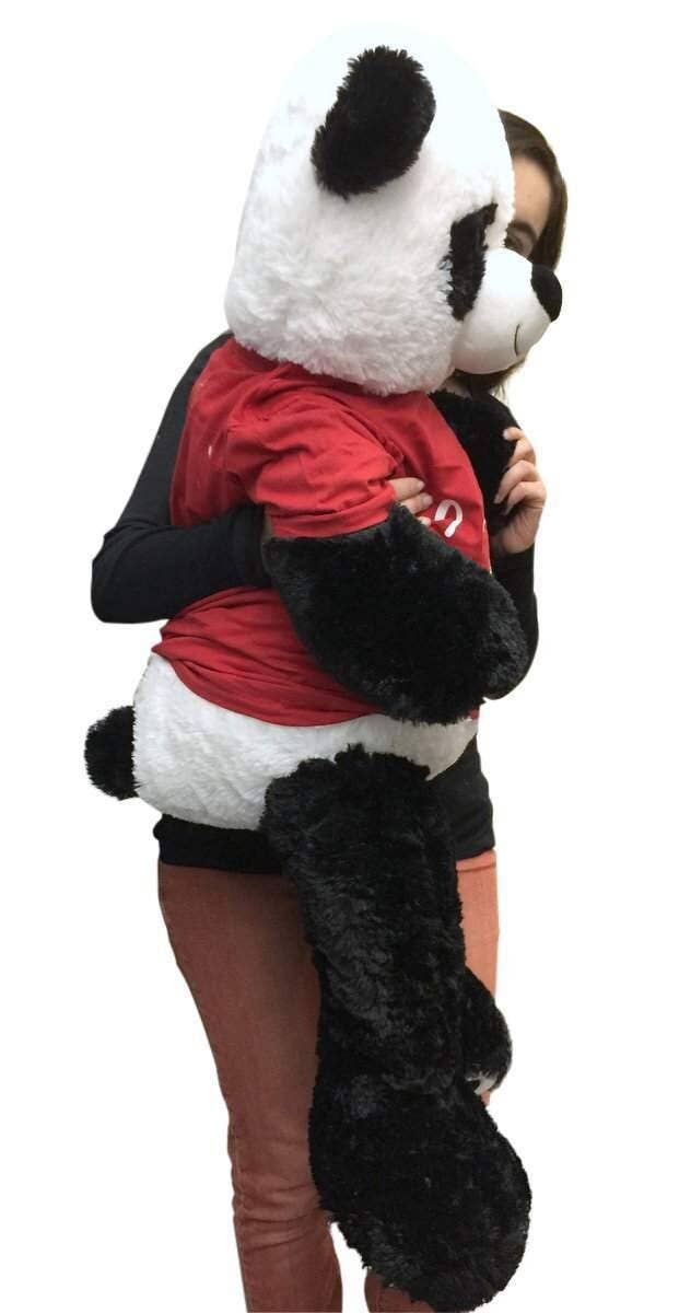 Big Plush - Wholesale Stuffed/Plush Toy - Kids & Baby - Valentines Day Giant Stuffed Panda I Love You BigTeddy Bear 4