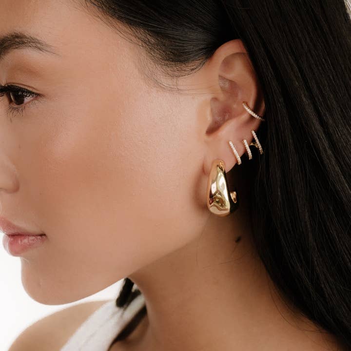Ettika - Wholesale Hoop Earrings - True Golden Hoop Earrings7