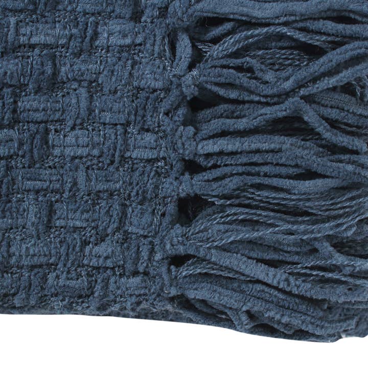 Fabstyles – wholesale Throw blanket – Fabstyles Chenille Basket Weave Throw Blanket, 50x6026