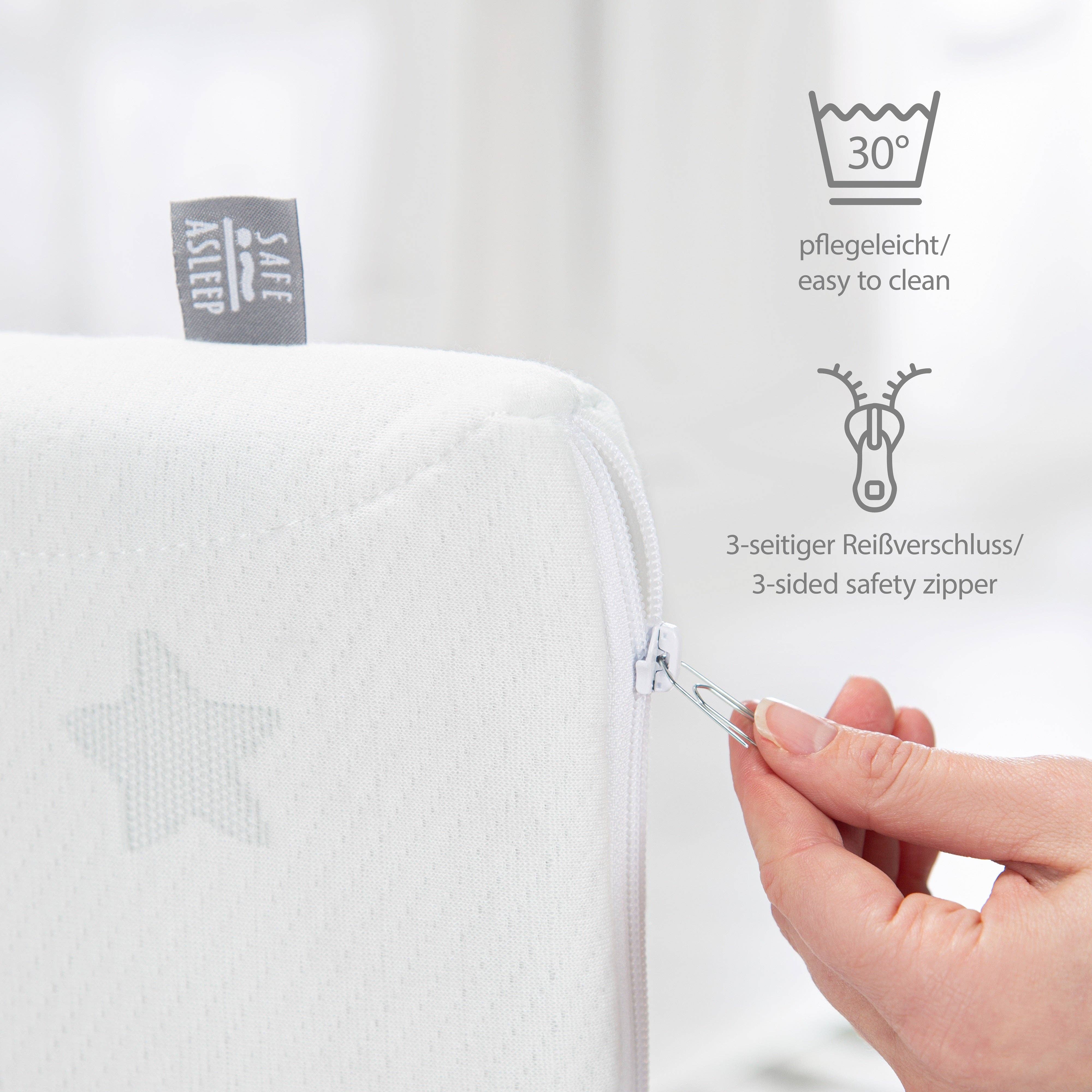 roba kids – wholesale Cot/crib sheets – ROBA COMFORT AIR ROLL safe asleep baby & cot mattress5