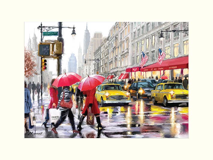 The Art Group – wholesale Art print – Richard Macneil (New York Shoppers) - MPPR445460