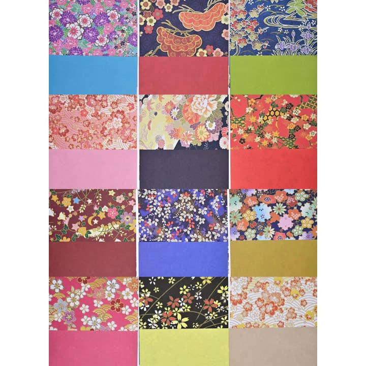 Peter Pauper Press - Wholesale Origami/Kirigami Paper - Origami Paper Washi Patterns (500 Sheets)