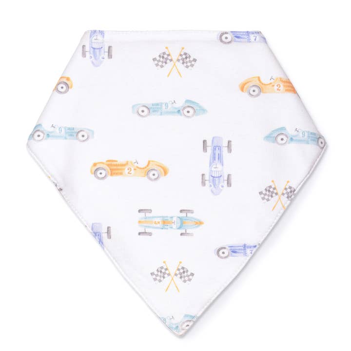 Lavender Bow - Wholesale Bib - Baby - Race Car Bib