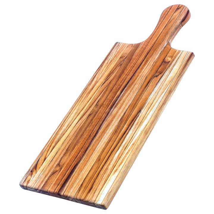 Ventures Int'l Products Inc. - Wholesale Cheese Board - TEAKHAUS® Specialty - Table Plank Serving Board 21x7.75x0.5"