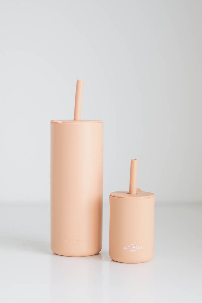 The Saturday Baby – wholesale Drinking glass/cup – Adult Silicone Straw Cup15