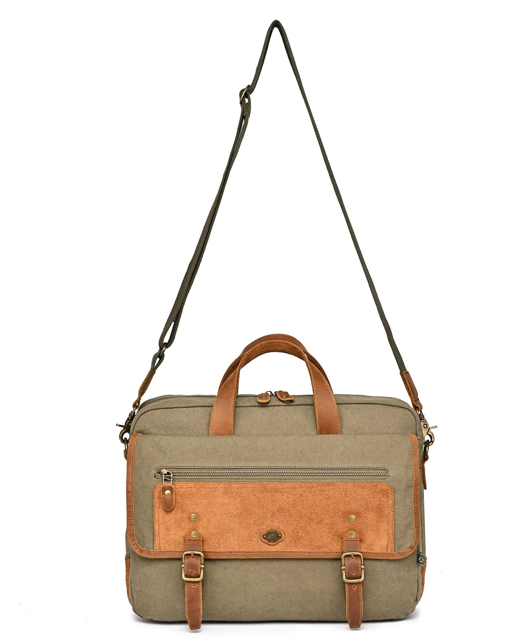 TSD Brand – wholesale Briefcase – Unisex – Valley Oak Canvas Brief Bag6