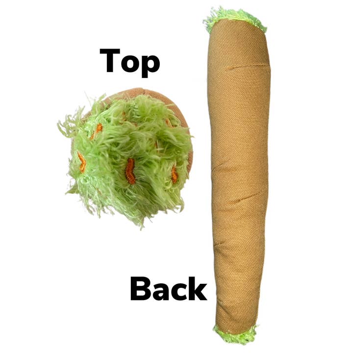 PAW:20 - Wholesale Pet Plush Toy - Dog - B the Blunt, Stuffed Parody Squeaker Dog Toy7