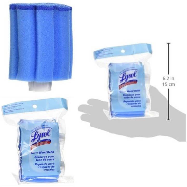 St. Louis Wholesale LLC - Wholesale Cleaning Brush - Lysol Products- 2pk Glass Wand Refills