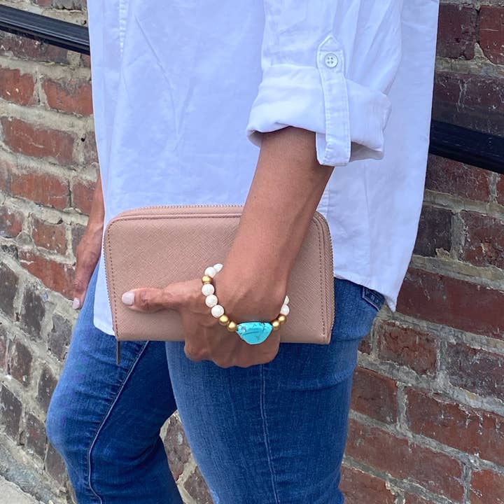 Le portefeuille Everyday - Blush pour la vente par York and Grace