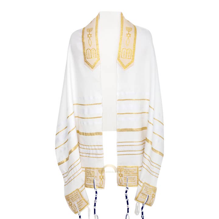 3 Arches USA - Wholesale Wrap - Women's - The Blessing Tallit-Prayer Shawl,Matching Bag & Brochure5
