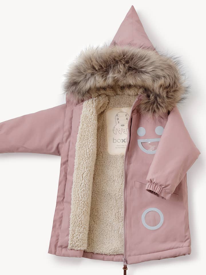 BOXBO - Wholesale Outerwear Vest - Kids - Warm Waterproof & Snowproof Kids' Winter Coat (Pink)11