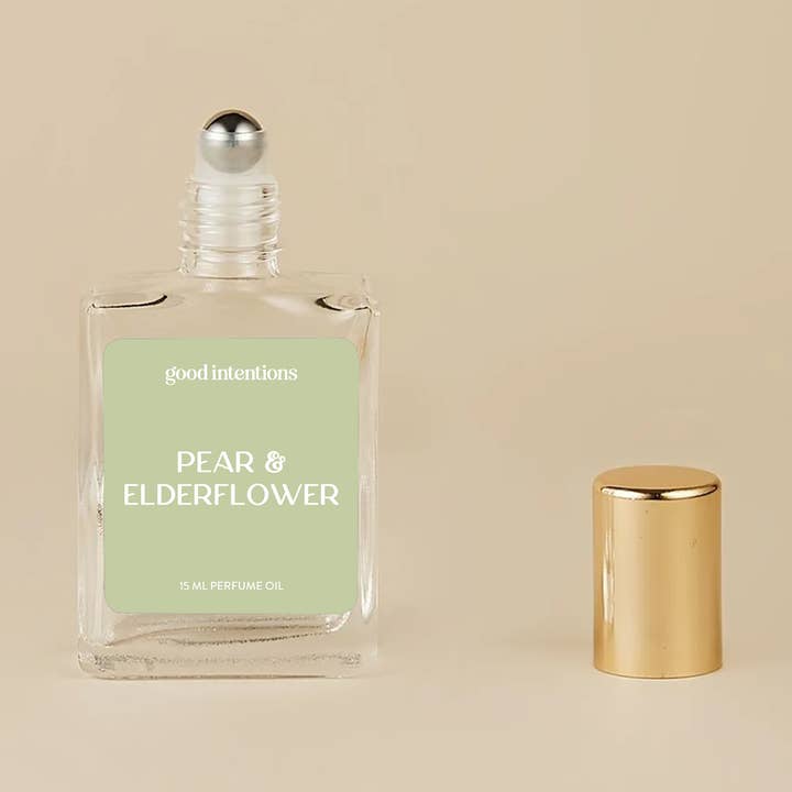 Pear & Elderflower Perfume Oil for wholesale by Good Intentions