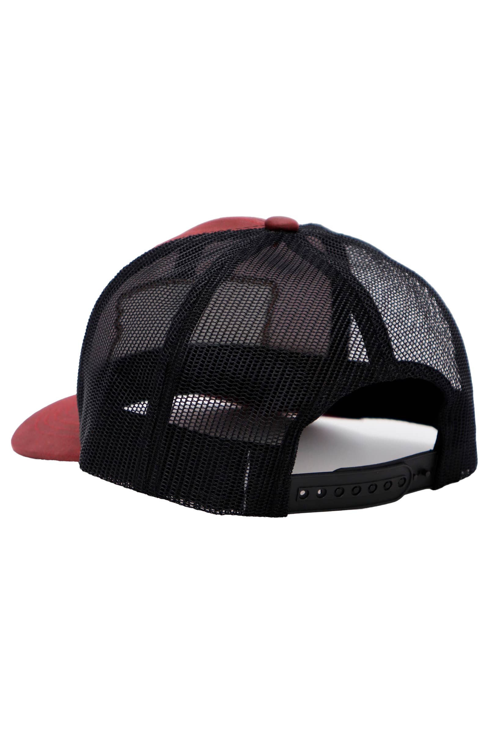 Cap Zone - Wholesale Trucker Hat - Unisex - Rifle American Flag Oiled Faux Leather Trucker Hat5