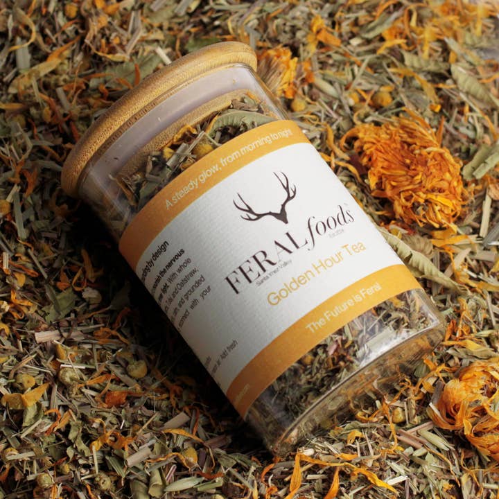 Golden Hour Tea for wholesale by Feral Foods