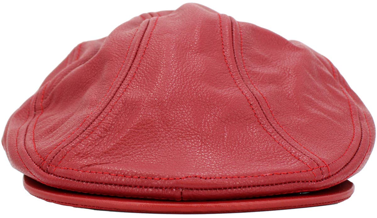 KBETHOS – wholesale News boy/school boy hat – Men's – 100% Leather Ascot - Made in USA | KBETHOS32