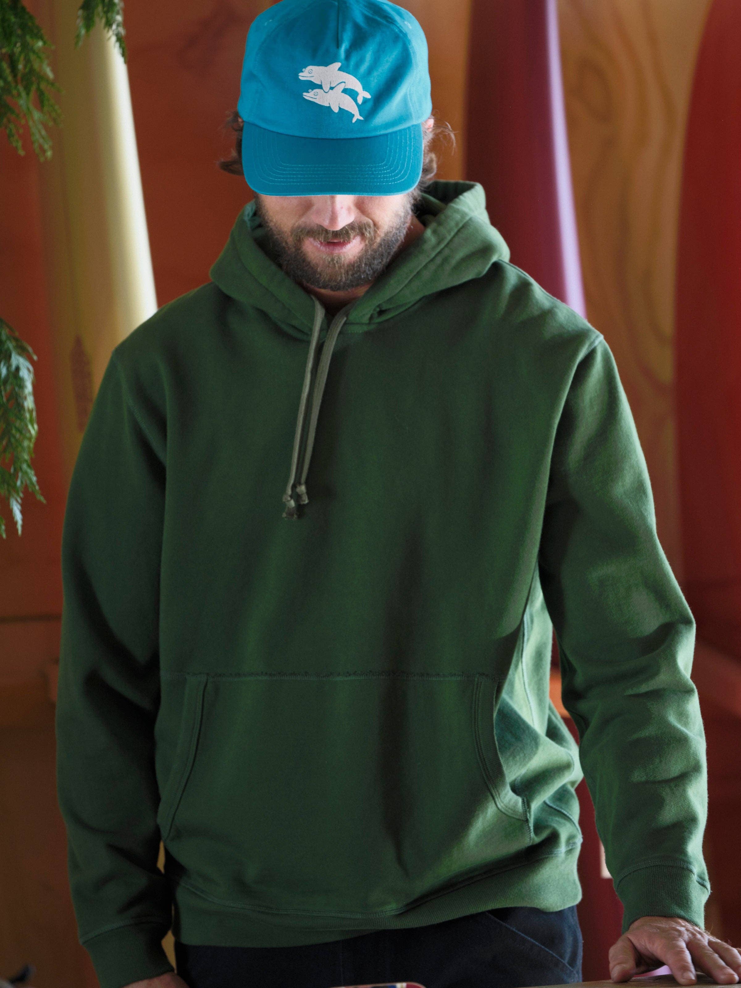 Dark Rover Green Max Pullover for wholesale on Faire9
