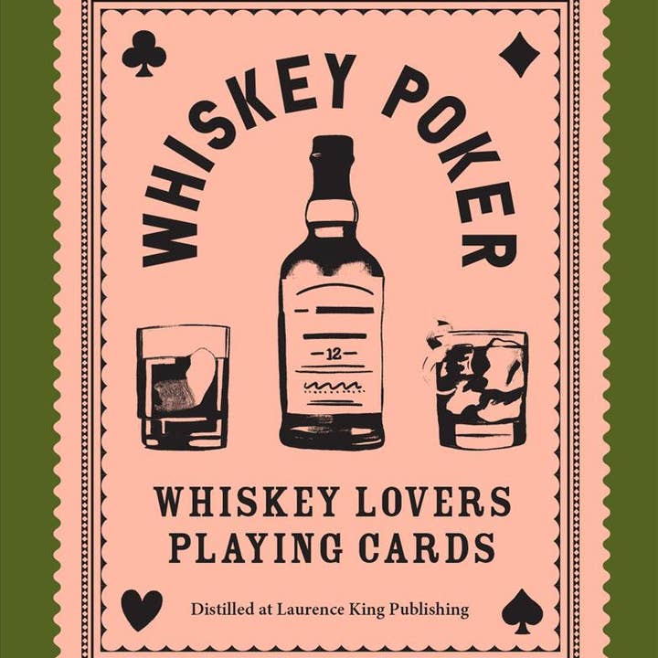 Chronicle Books - Wholesale Playing Cards - Whiskey Poker0