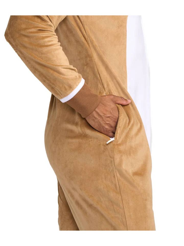 Tipsy Elves – wholesale Onesie – Men's – Rudolph Jumpsuit - Men's Christmas Reindeer Onesie4