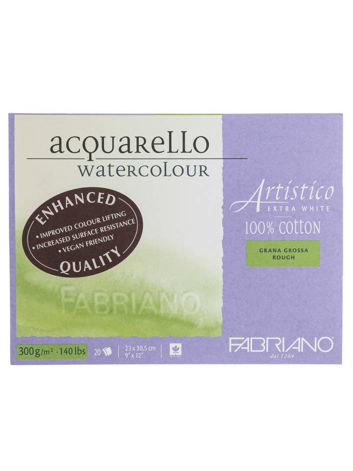 Fabriano Artistico Extra White Watercolor Block for wholesale by Chartpak, Inc.