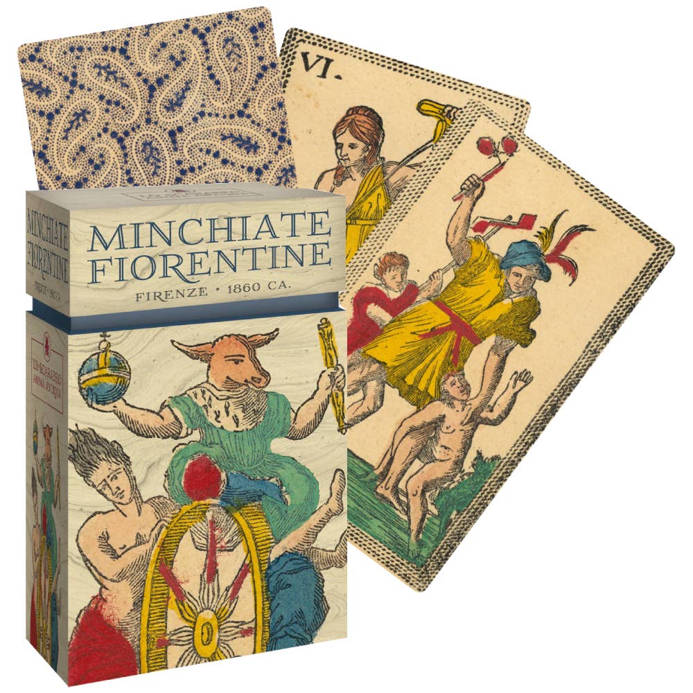 Cardshouse - Wholesale Tarot Cards - Minchiate Fiorentine Anima Antiqua Cards Lo Scarabeo6