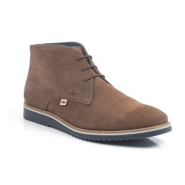 Bottines en daim uni marron SORTAN-TAUPE pour la vente par Ortiz & Reed