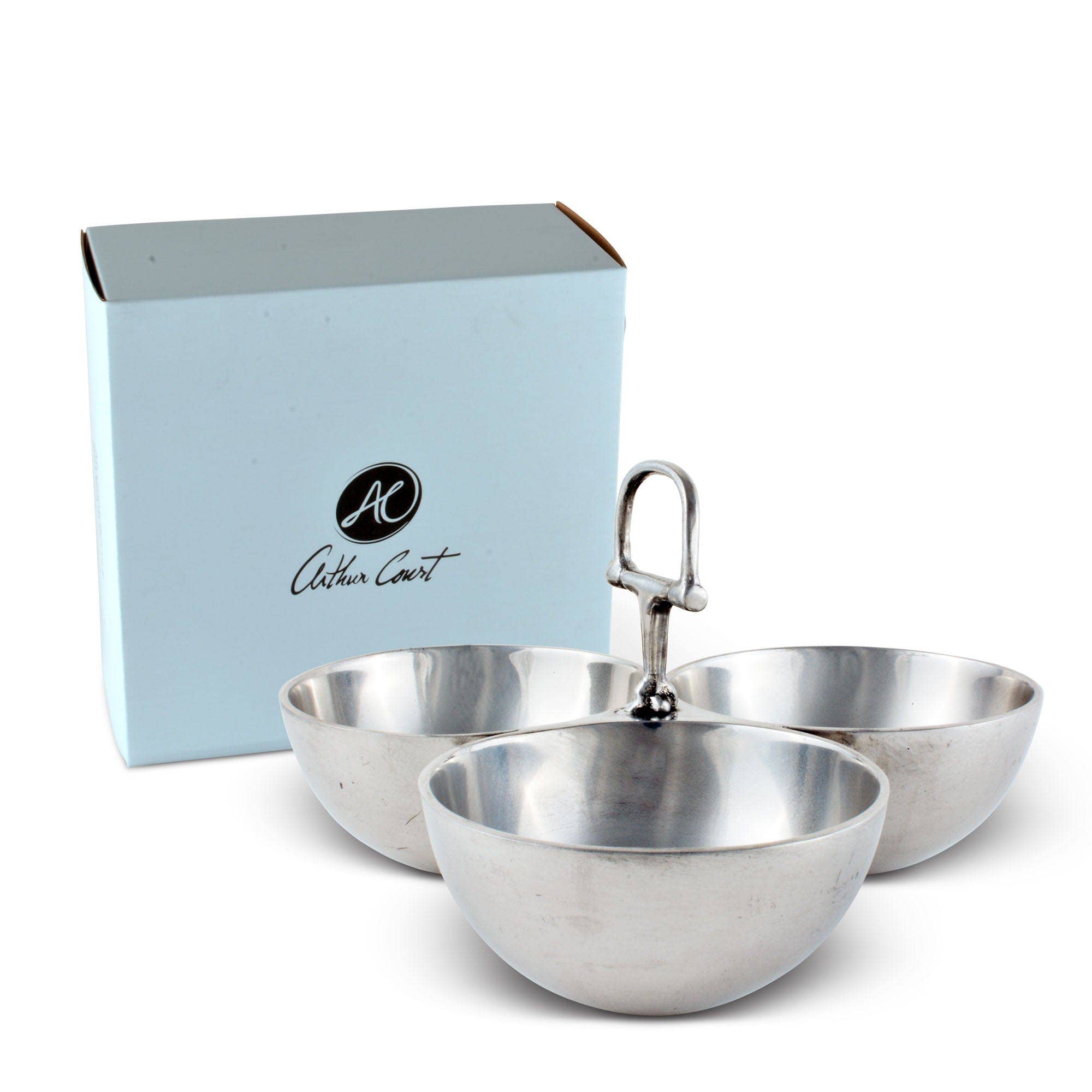 Arthur Court - Wholesale Bowl - Equestrian Bit 3 Nut Bowl6