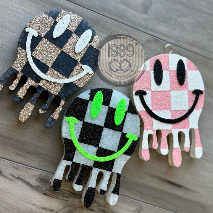 1989 Co. - Wholesale Car Freshener - Women's - Drip Smiley Car Freshie0