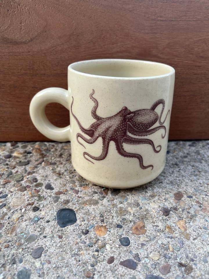 Mid-Century Mug :: Octopus for wholesale by Stanley Chester & Albert Ceramics