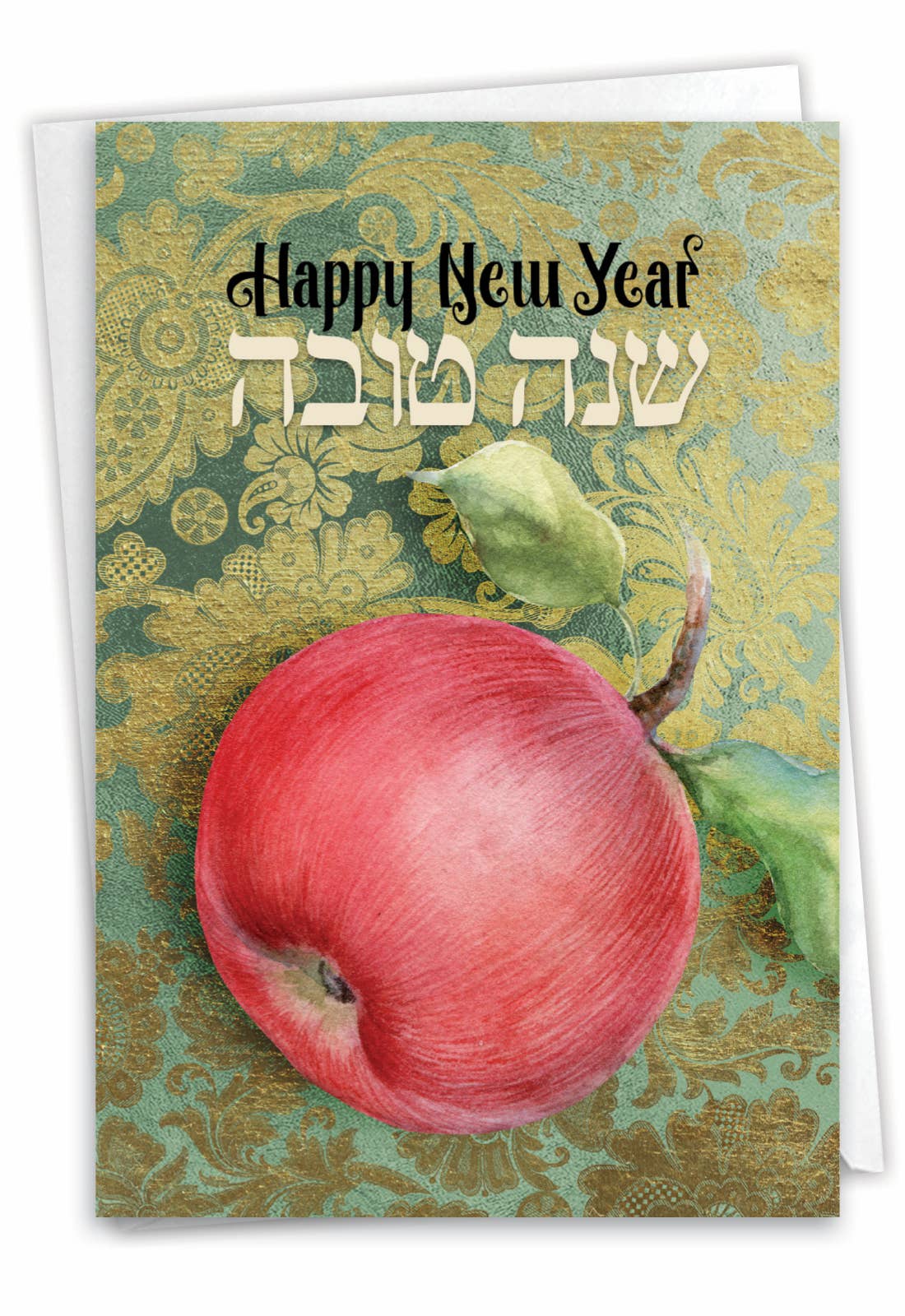 NobleWorks – Engroshandel Rosh Hashanah-kort – Rosh Hashanah Card - Shana Tova Hilsener-Granatæble1