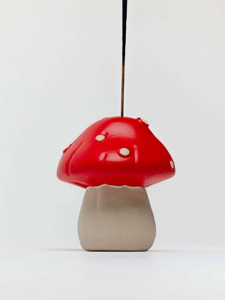 Shroom into the Groove Incense Stick Holder for wholesale by Acquired Taste