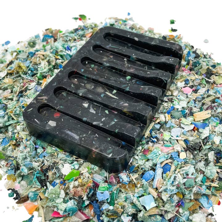 Shred mfg - Wholesale Bath Soap Dish - Recycled Soap Dish - Tiered10