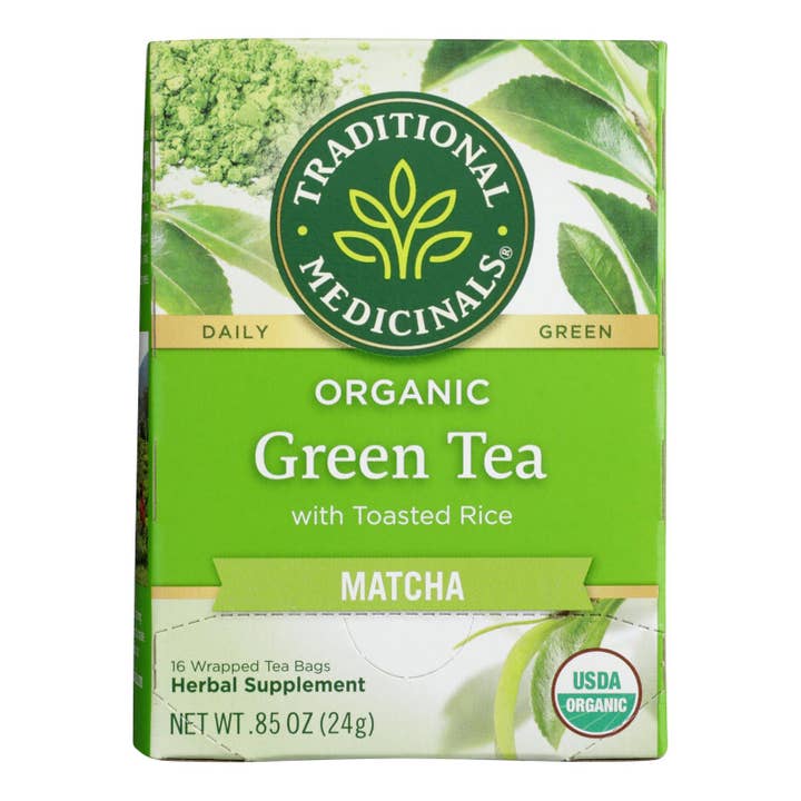 Traditional Medicinals Matcha Green Tea, 6-Pack (16 Bags) for wholesale by Everyday Supply Co