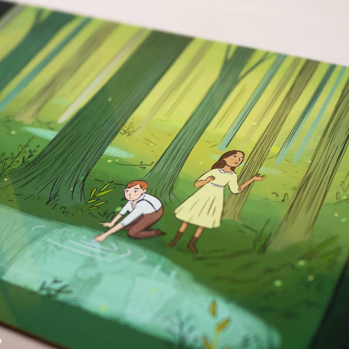 Emmeline Illustration - Wholesale Art Print - The Wood Between The Worlds illustrated print