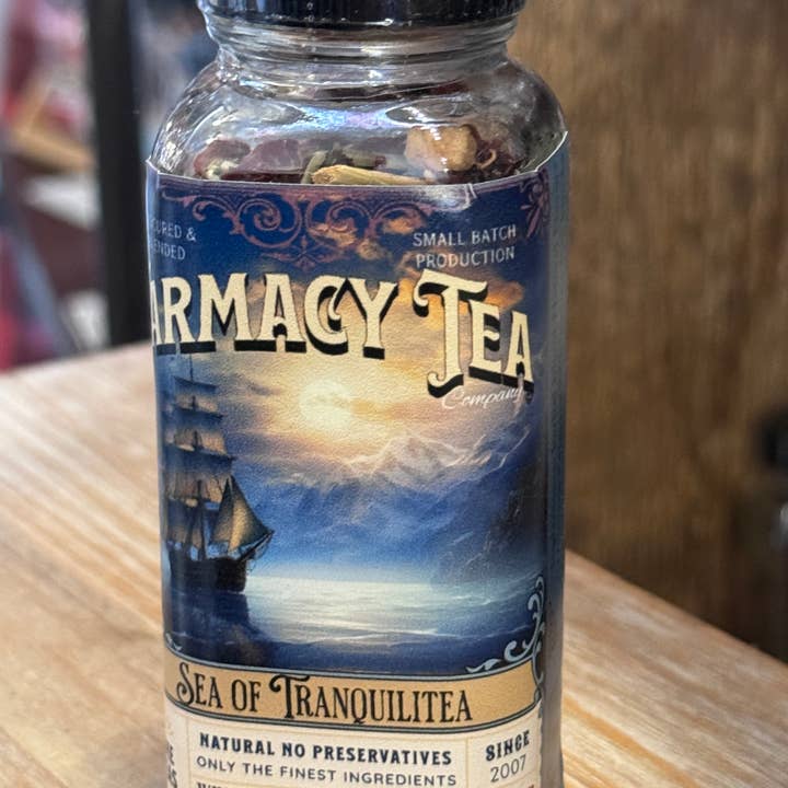 Montana Farmacy - Wholesale Loose Tea - Sea of Tranquil -iTEA Sailing Vintage Ship Herbal Tea blend2