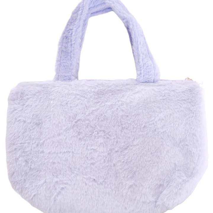 LASR – Engroshandel Tote bag - Dame – Sanrio Kuromi mini taske i plysstof med animeøjne1