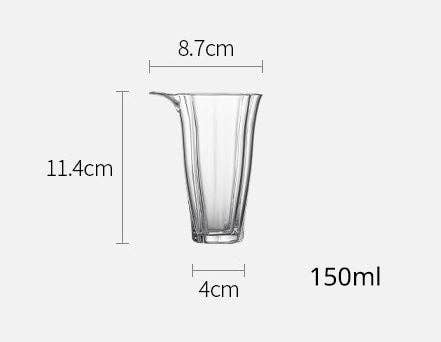 Gohobi （We cover U.S. import duties） - Wholesale Pitcher - Gohobi Handmade Floral Tall Glass Pitcher6