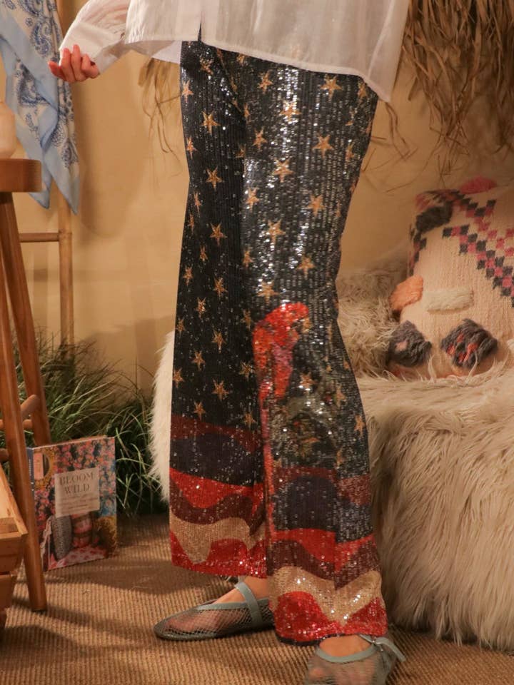 Pantalon Étoile Tropicale pour la vente par The Corner