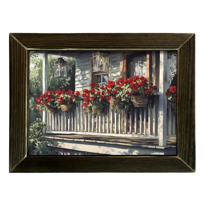 HMK911L Géraniums d'été pour la vente par JanMichaels Art & Home