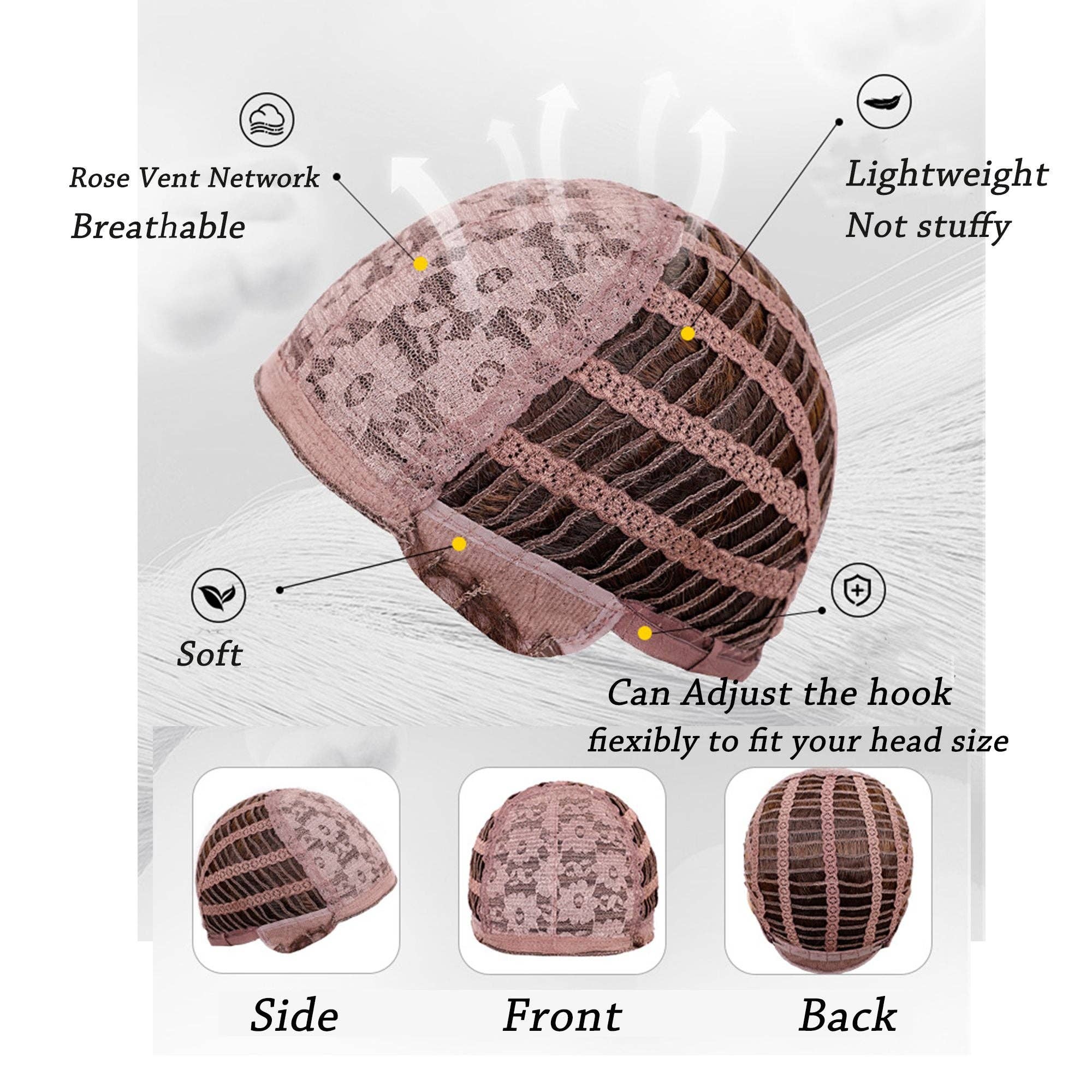 Oranje bruin Lange Blonde Golvende Pruik Natuurlijke Look Hittebestendig voor groothandel op Faire4