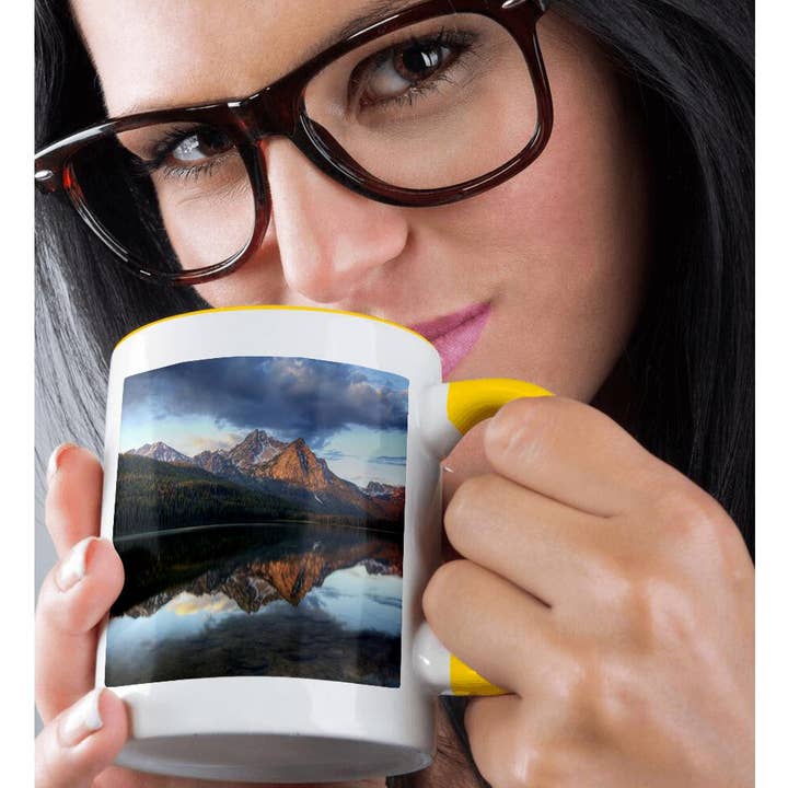 3dRose – wholesale Coffee mug – 3dRose, USA, Idaho, Stanley Lake, McGowan Peak - US13 JWI0145 - Jamie and Judy Wild, Mug1