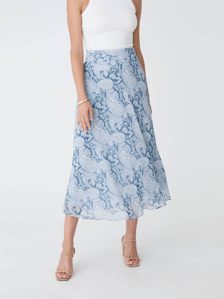 Gonna a trapezio Angie da donna di Forcast per la vendita all'ingrosso da parte di Forcast