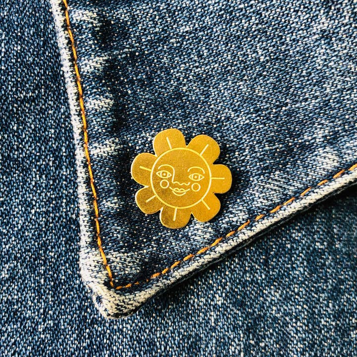 Pin's HAPPY Faces x Bessicla pour la vente par Adorabili