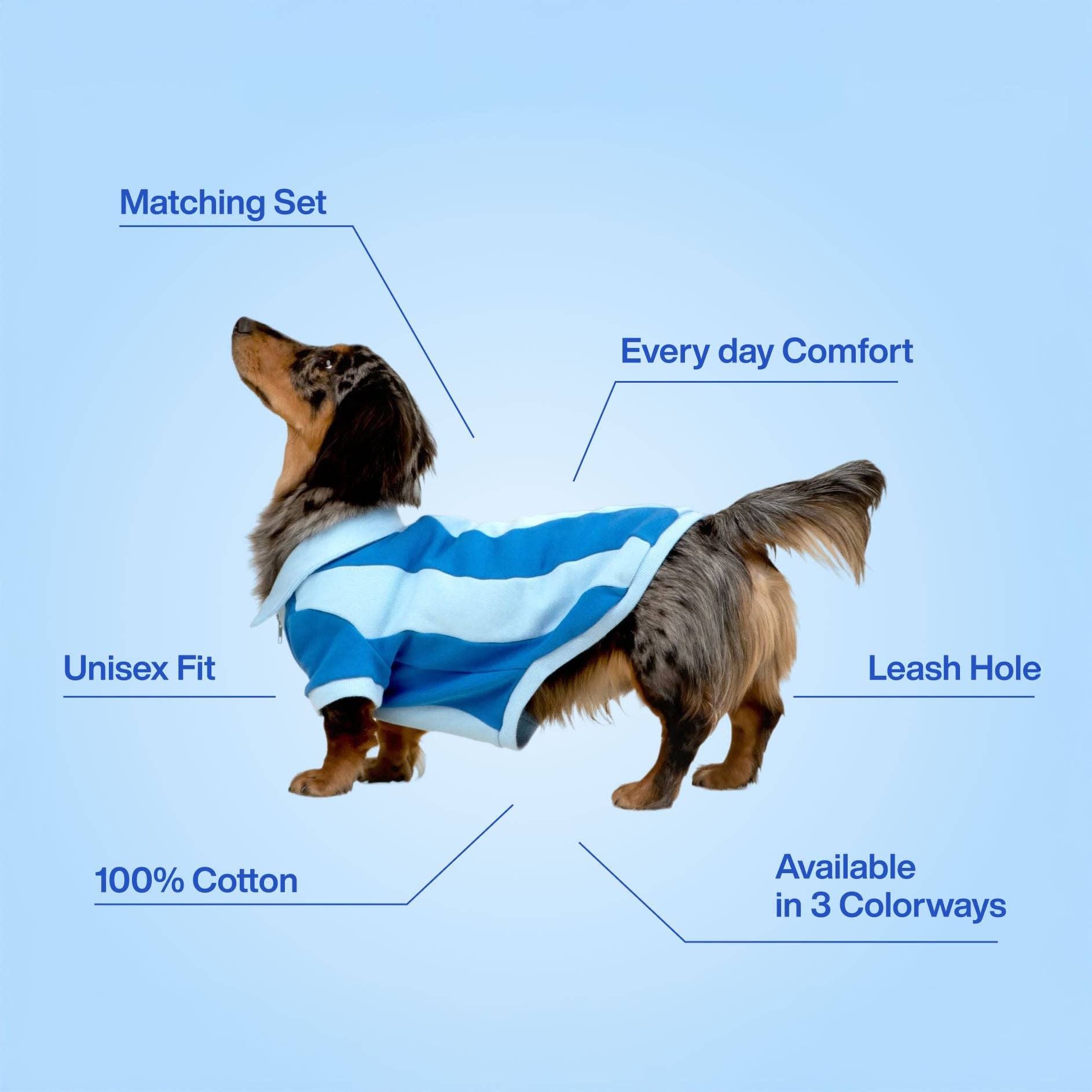 Sunbean - Wholesale Pet Sweater - Dog - Ziggy Cotton Dog Quarter-Zip Pullover9