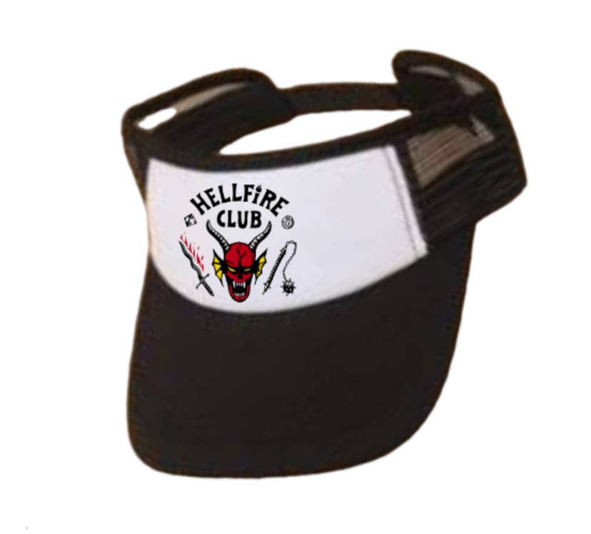 The Candy Collections - Wholesale Visor - Unisex - Hell fire club stranger things vintage trucker hat visor