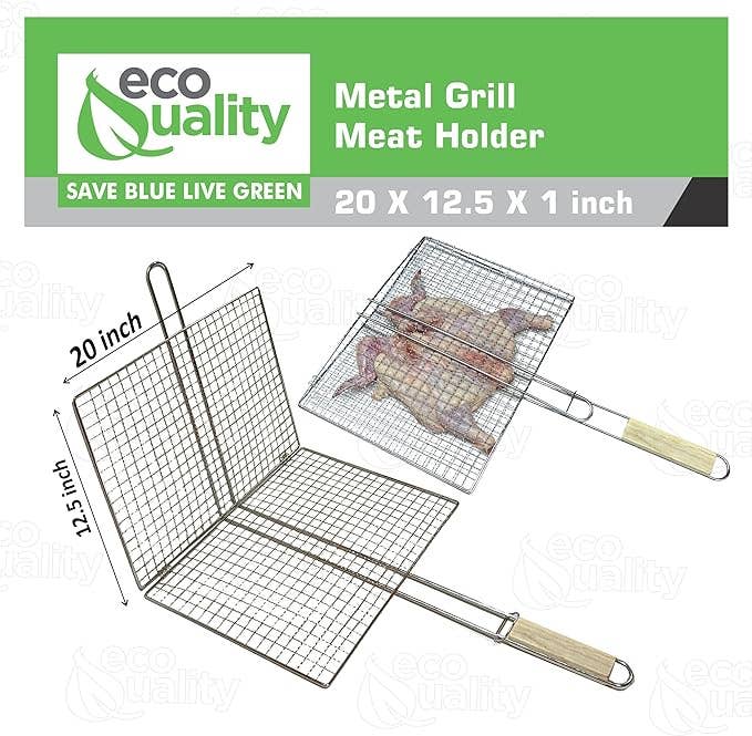 EcoQuality - Wholesale Outdoor Grill Tools - BBQ Grill Basket3