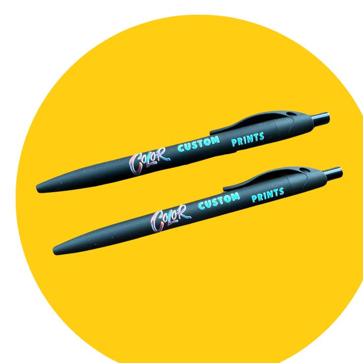 Custom Retractable Pens for wholesale by Color Custom Prints
