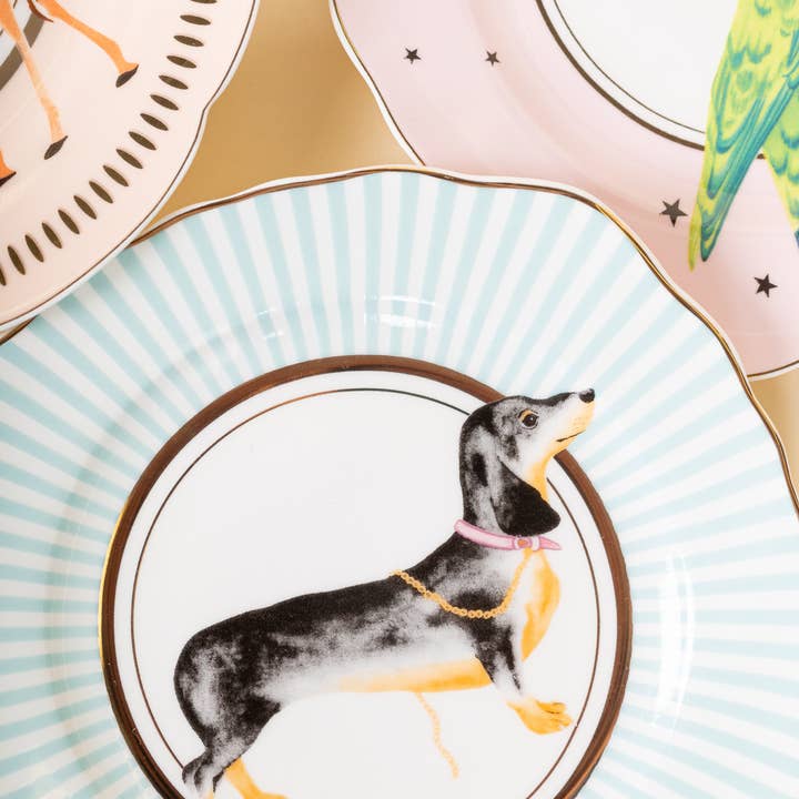 Yvonne Ellen - Wholesale Dinner Plate - Yvonne Ellen Animal Tea Plates (set Of 4)
