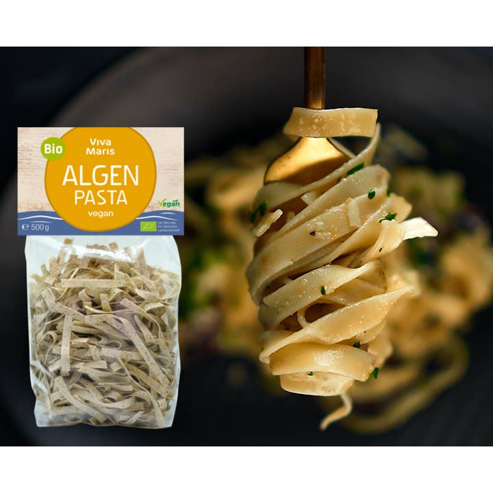 Viva Maris – Großhandel Pasta – BIO ALGEN Pasta 500g vegan Handmade regional Nudeln