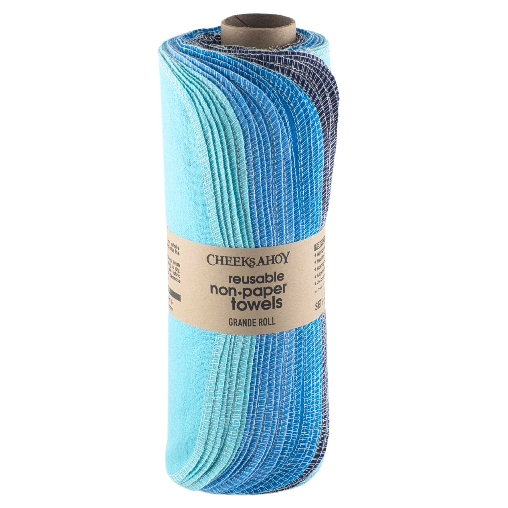 Cheeks Ahoy - Wholesale Dishcloth - Pre-Rolled Reusable Non-Paper Towels11