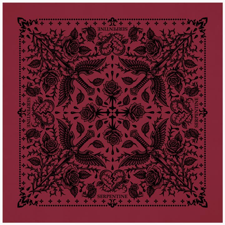 BANDANA ROSEBLOOD por atacado de Serpentine Clothing